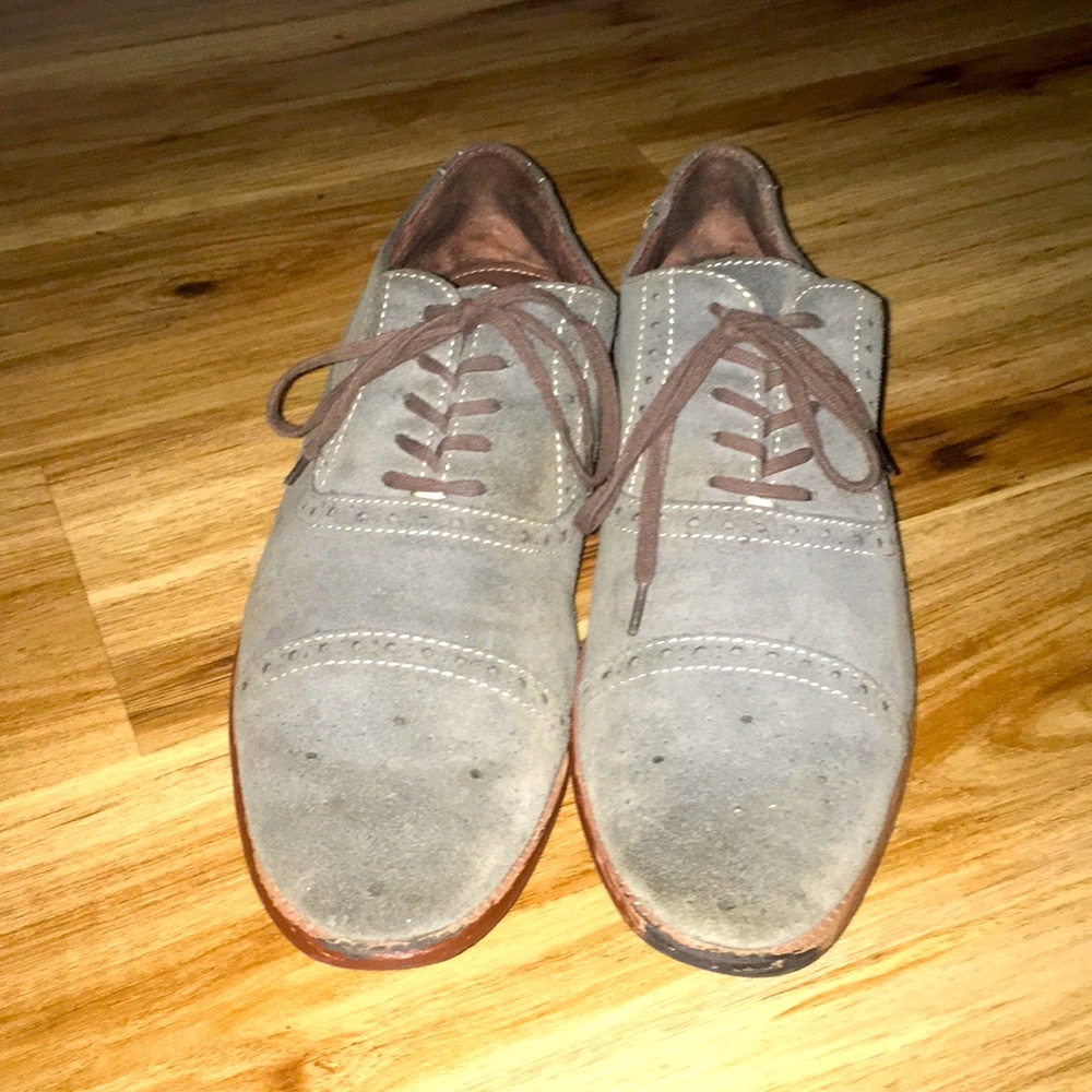 Aston Grey Dress Shoes